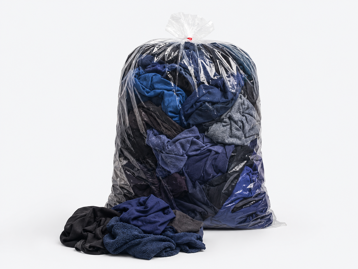 Trapo de Camiseta Reciclado en Colores Oscuros